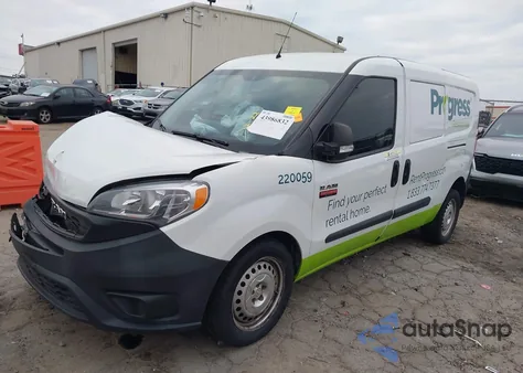 2020 Ram Promaster City Tradesman from USA, damaged, VIN ZFBHRFAB8L6S44981